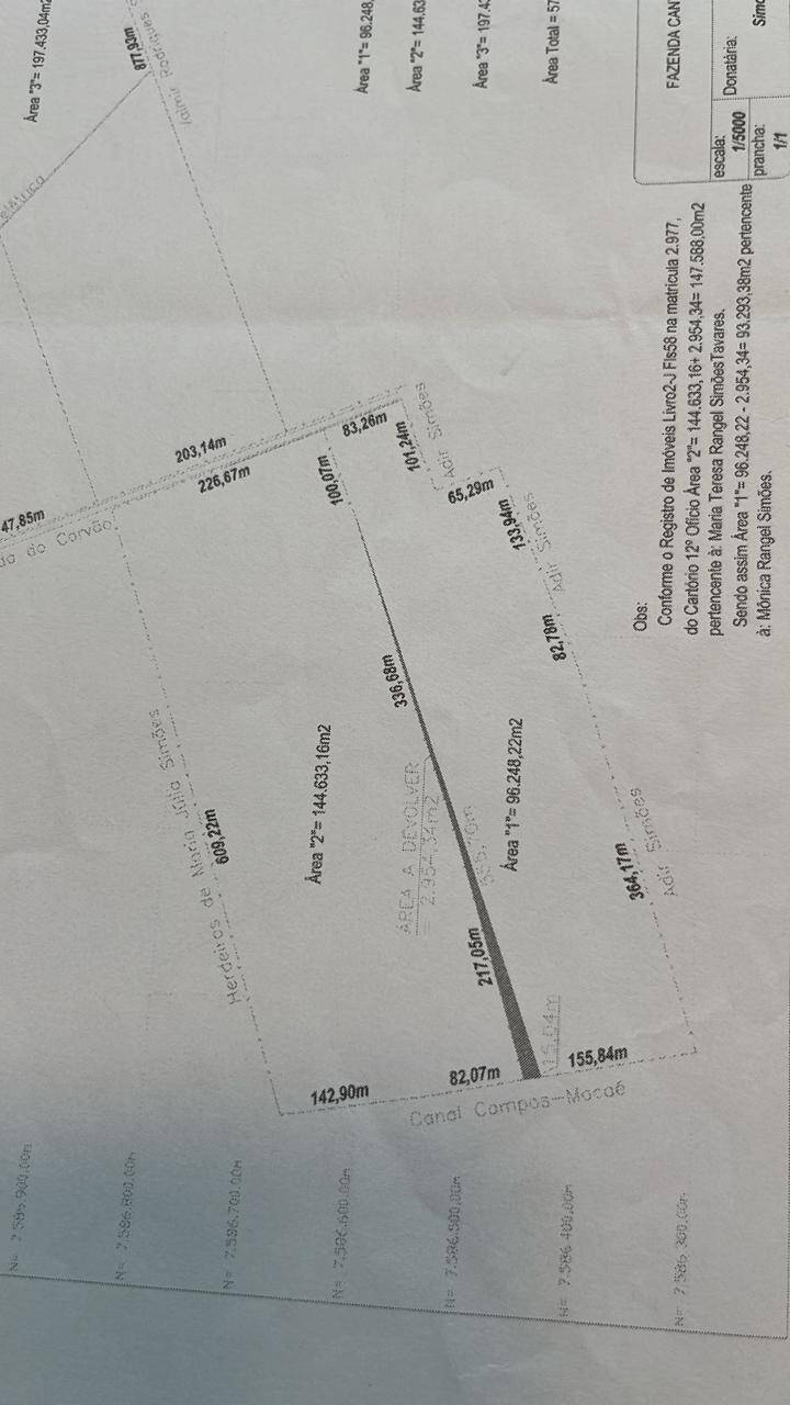 #531 - Área para Incorporação para Venda em Campos dos Goytacazes - RJ